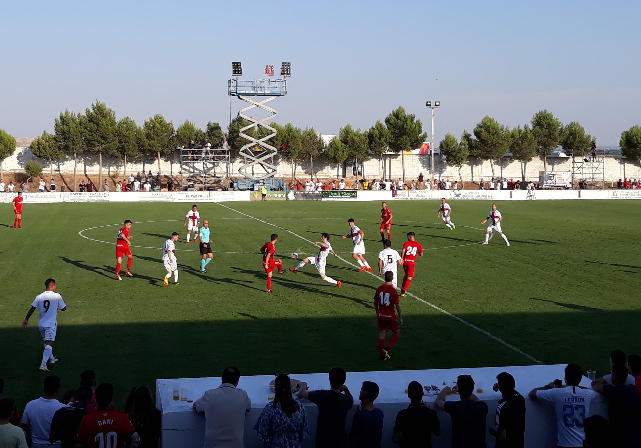 Los amistosos entre Osasuna y la SD Huesca son habituales casa pretemporada