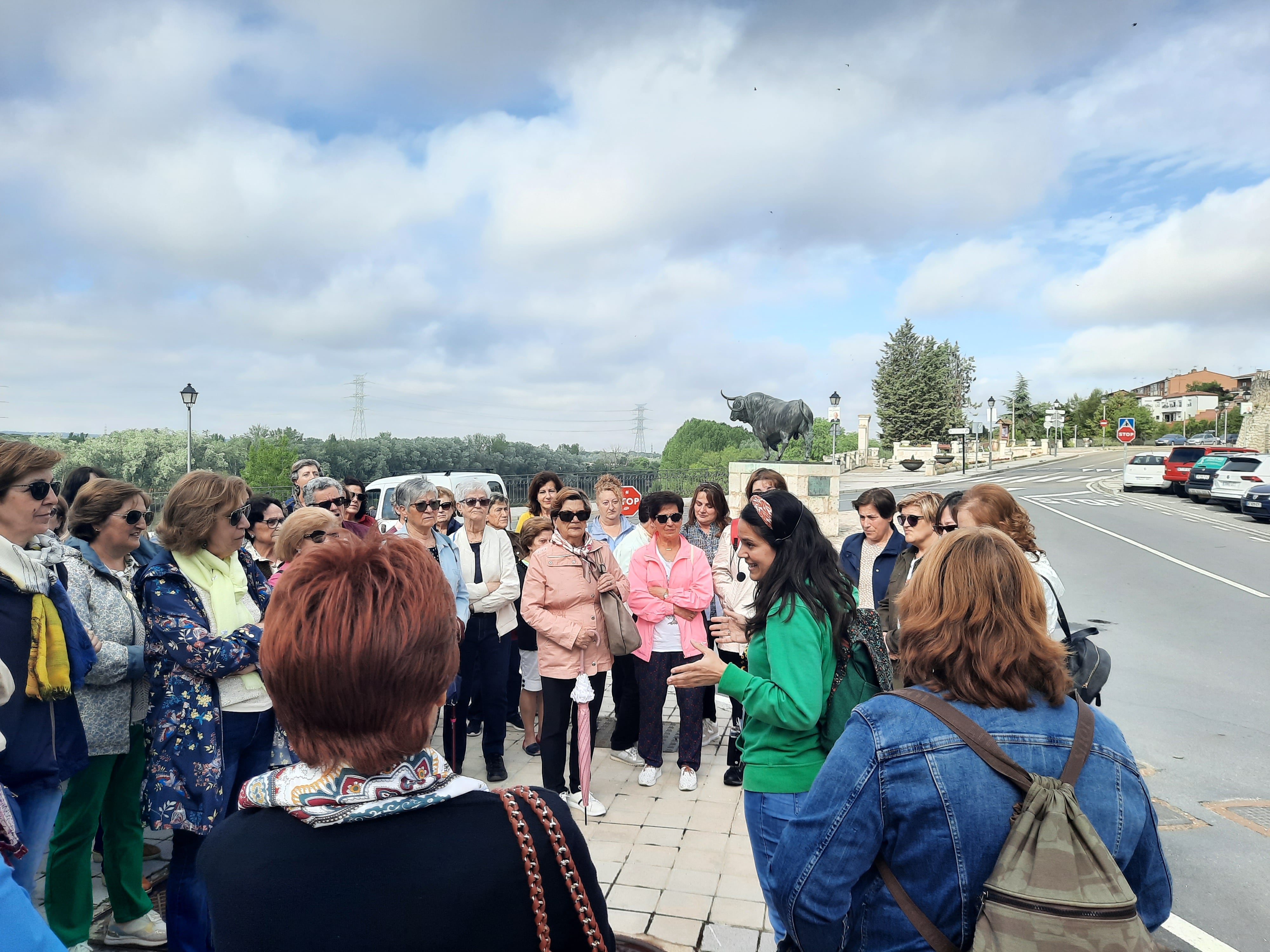 Visita a Tordesillas para clausurar las actividades de los Programas de Igualdad