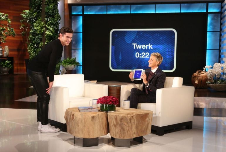 Zac Efron hace &quot;twerking&quot; en el programa de Ellen DeGeneres