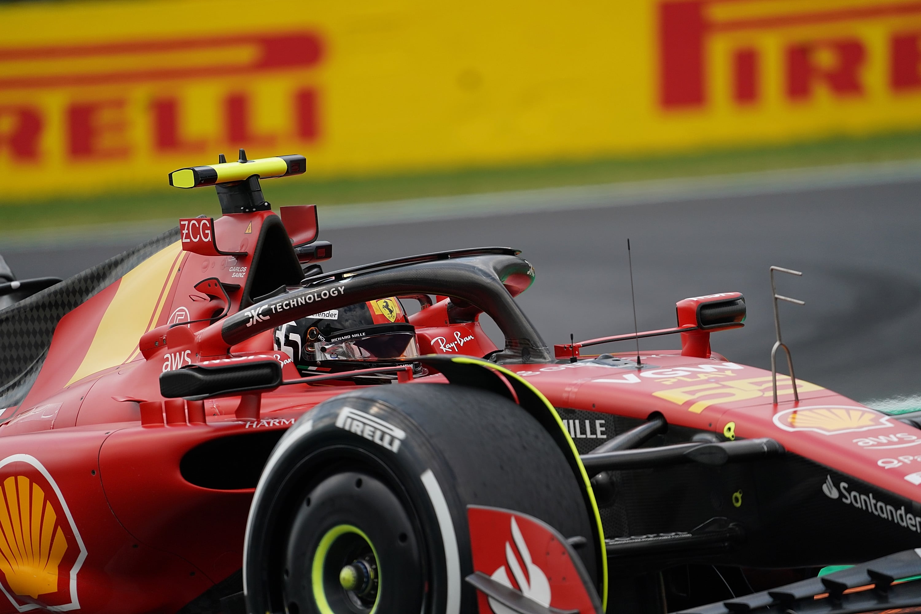 Carlos Sainz, el más rápido en los libres del Gran Premio de Monza (Photo by Hasan Bratic/picture alliance via Getty Images)