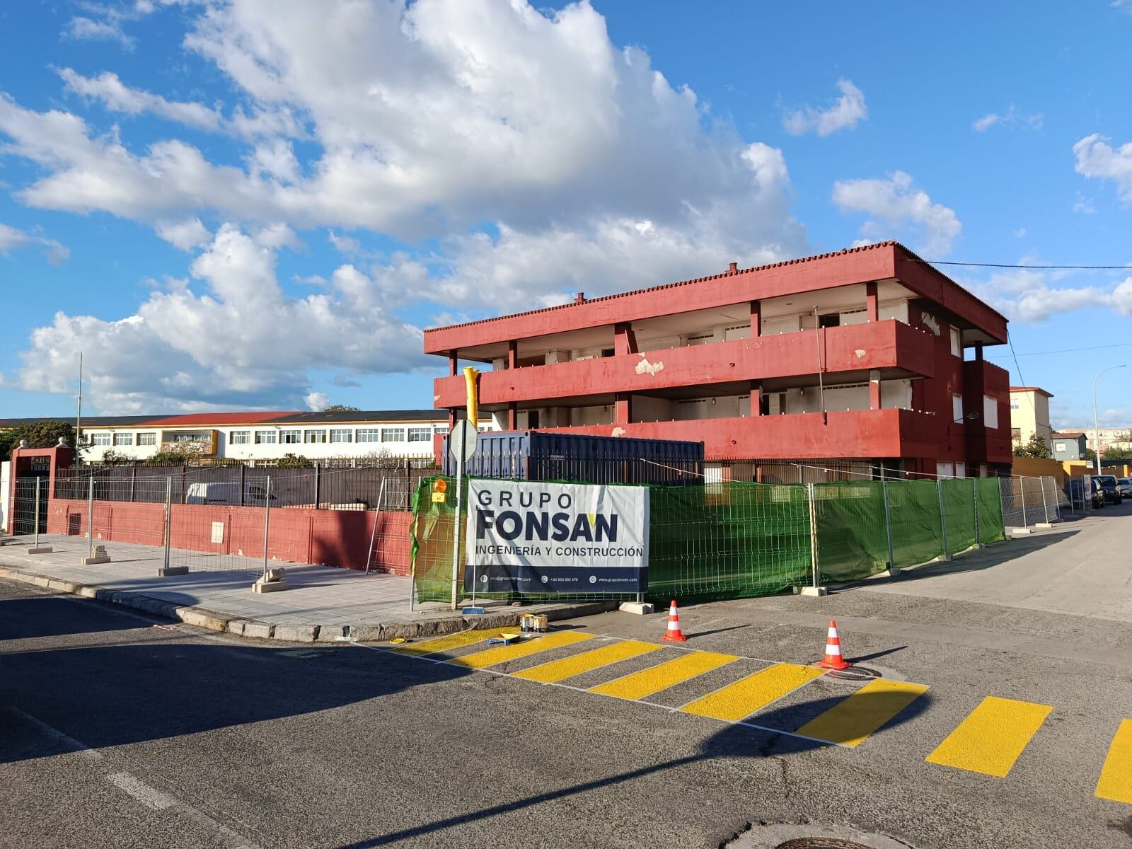 Obras en la jefatura