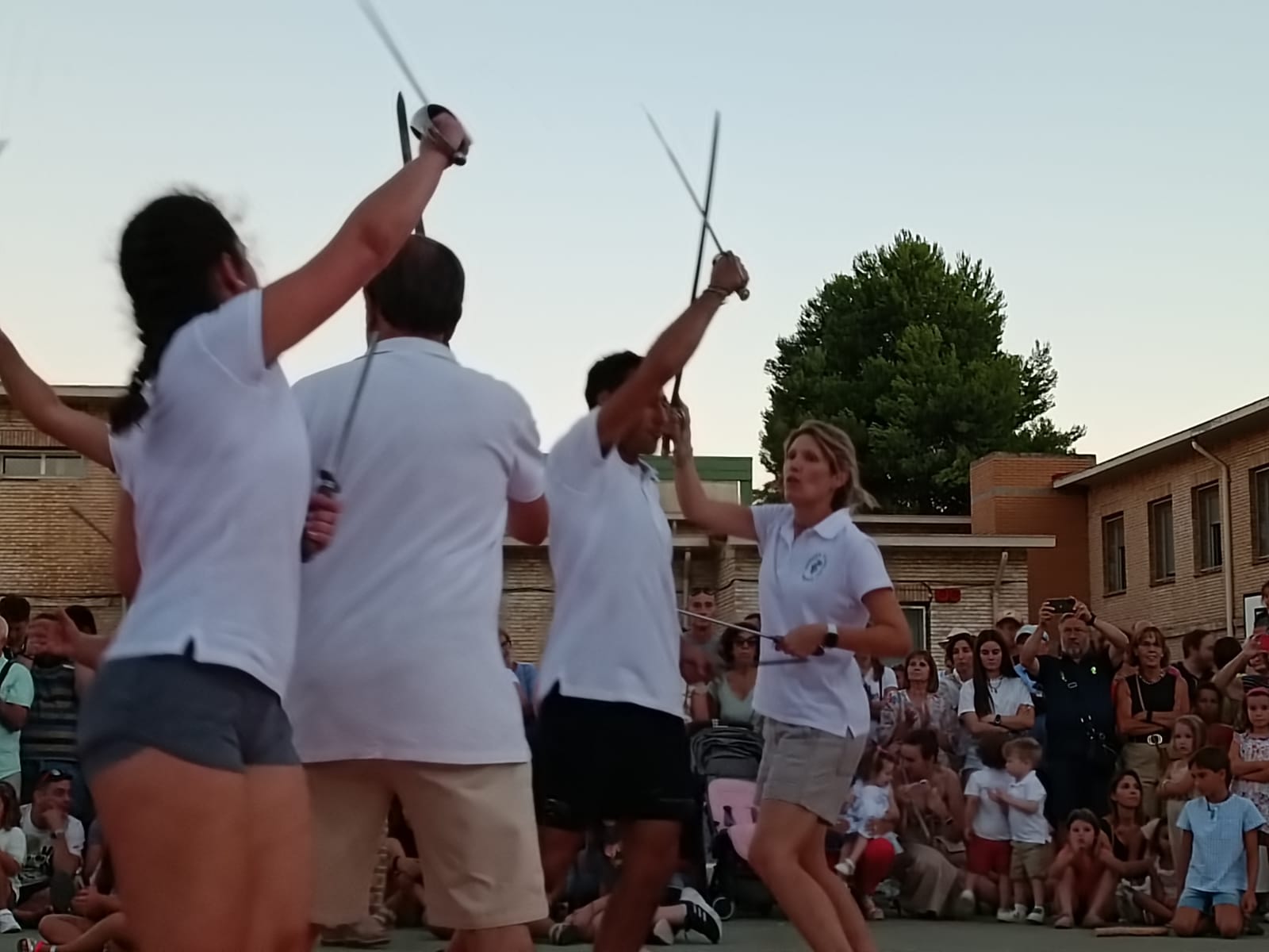 Cristina Esperanza en el ensayo de este lunes