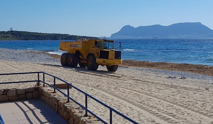 Imagen de los trabajos