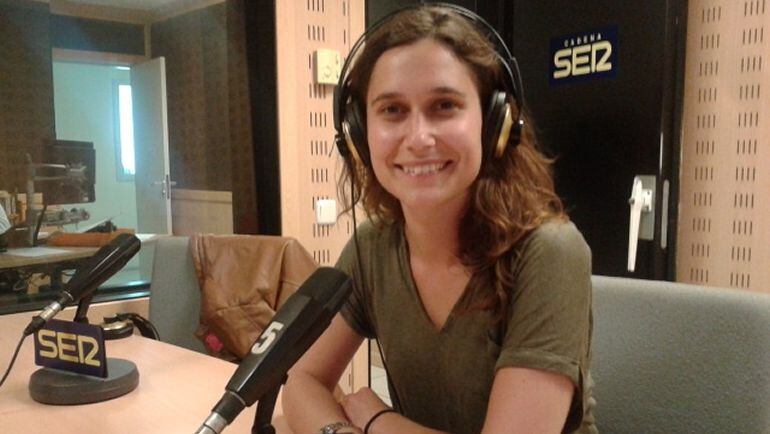 La candidata de UPyD al govern balear, Natalia Prieto, en la SER