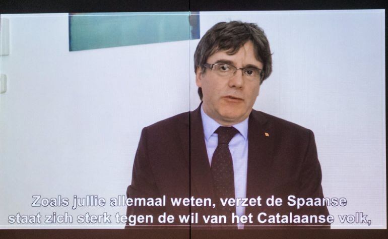 El expresidente catalán Carles Puigdemont.