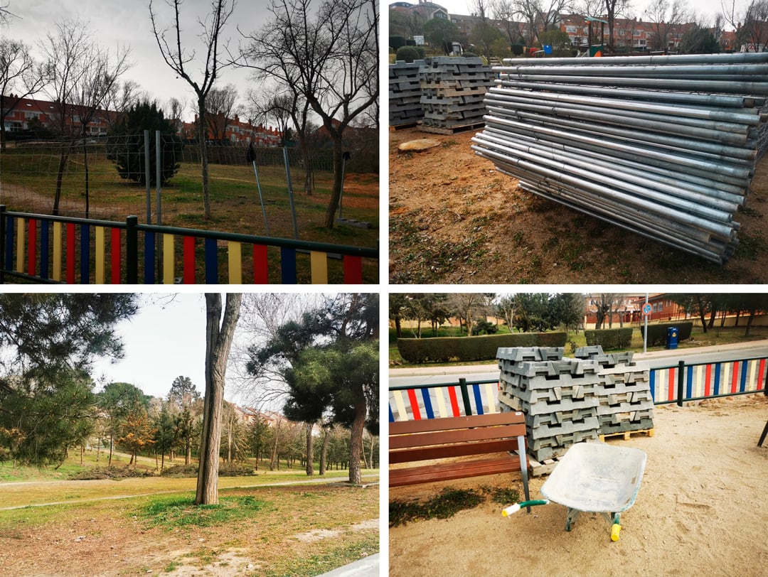 Rehabilitación del parque Eva Blanco de Algete