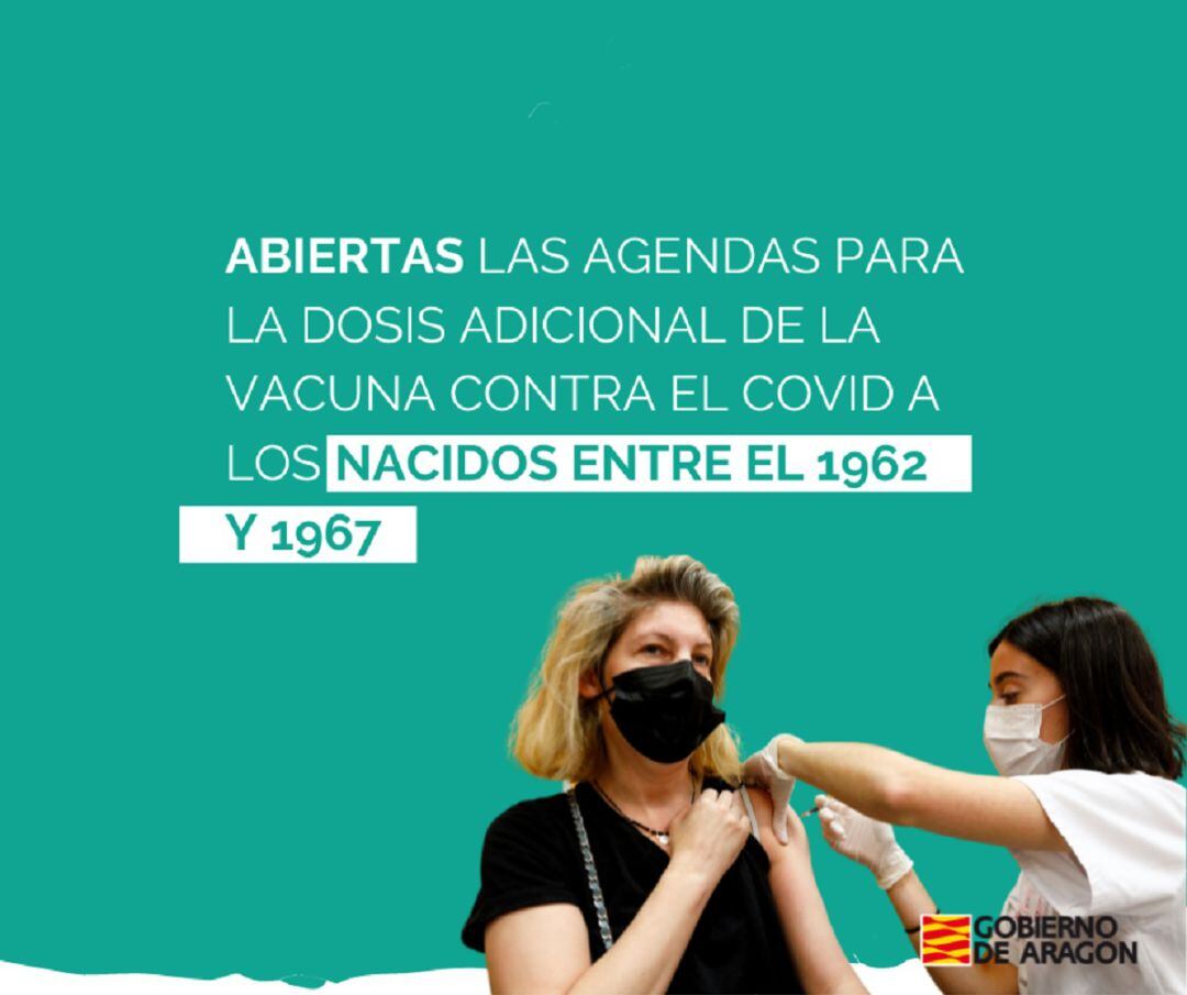 Abiertas las agendas para los nacidos entre 1962 y 1967