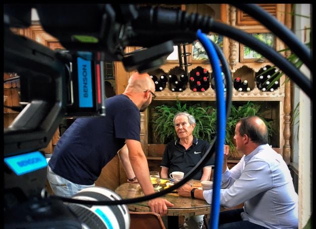 Rodaje del documental &#039;Palabra de capitán&#039; de Nacho Sacaluga