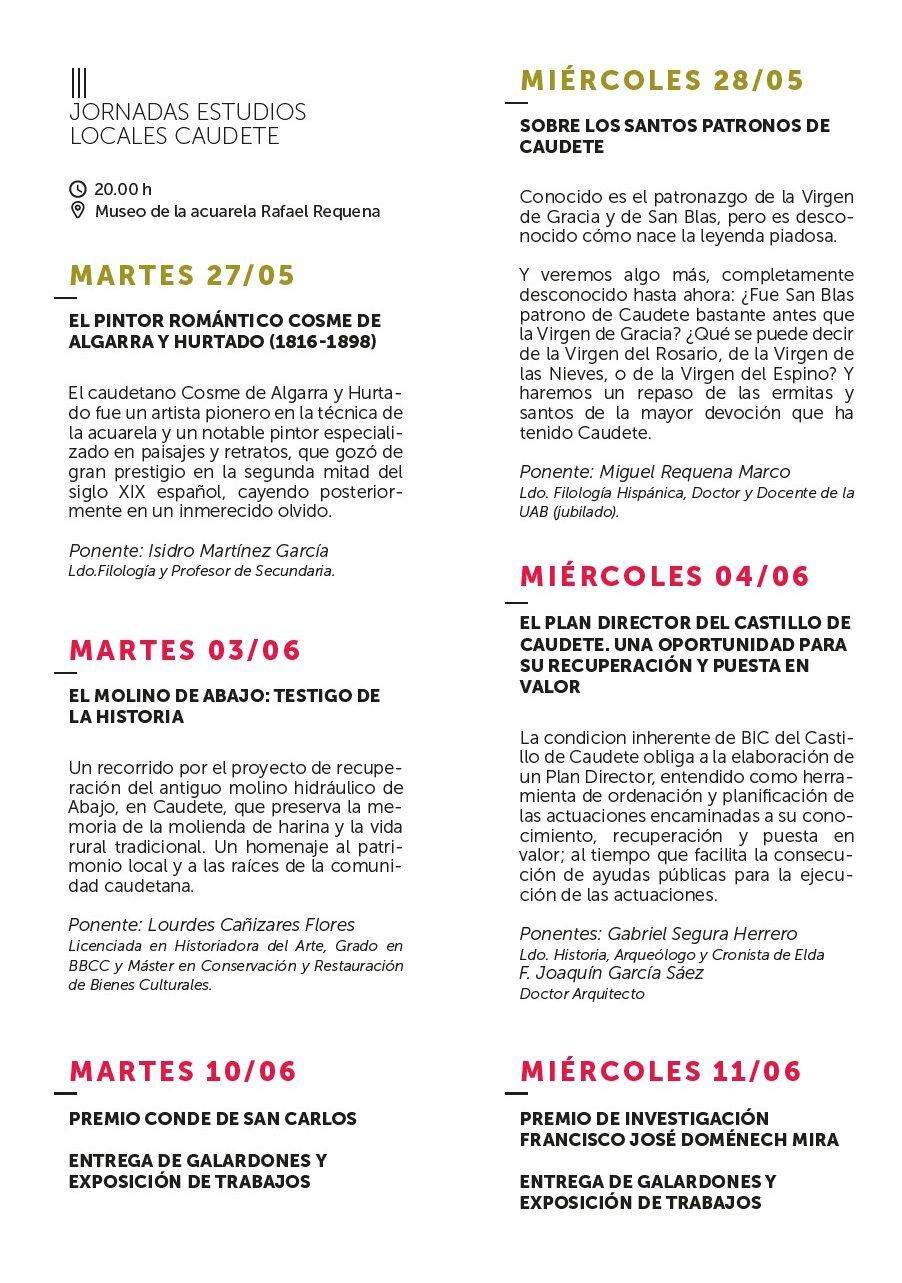 Jornadas estudios locales