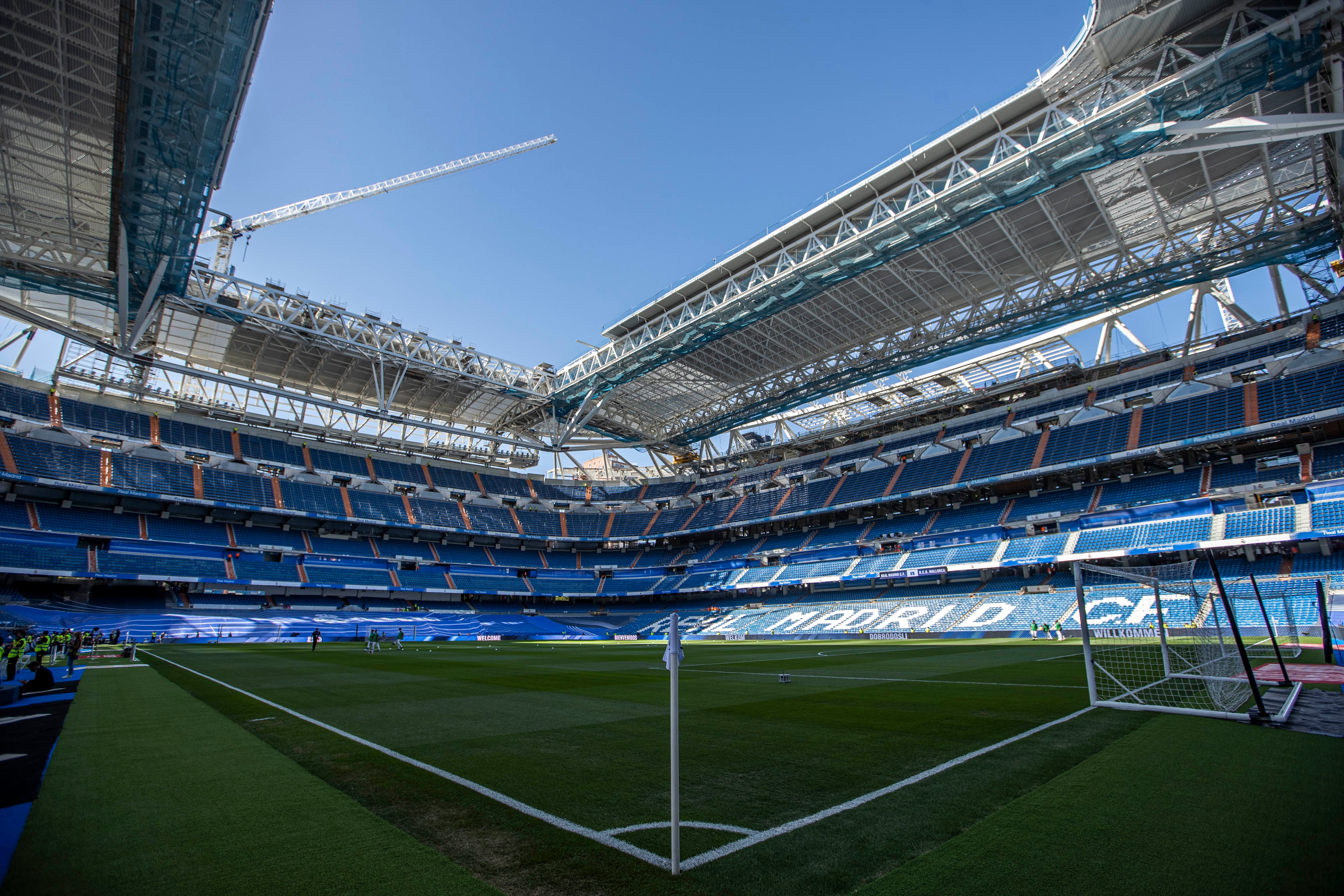 Foto del Santiago Bernabéu.