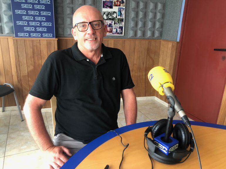 Joan Ribas en los estudios