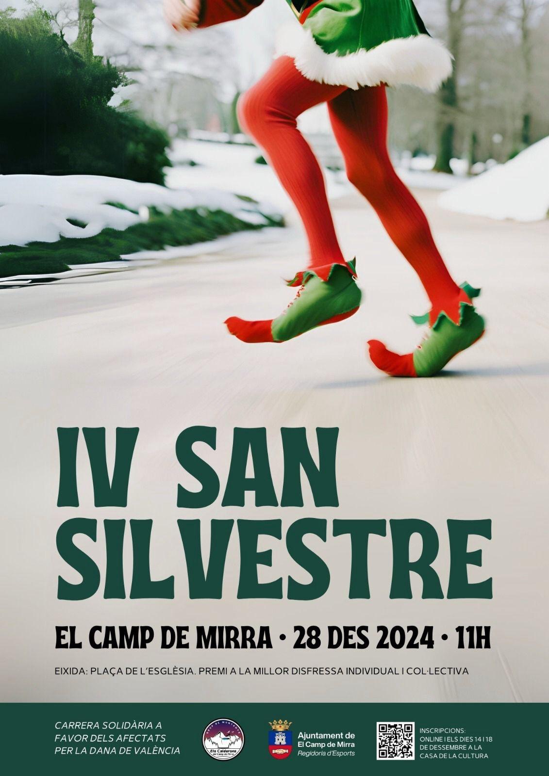 Cartel de la carrera de San Silvestre