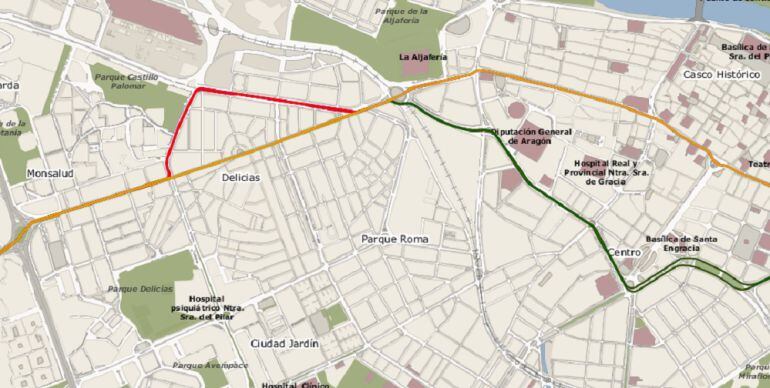 Son 4 opciones las que se plantean para la línea 2 del tranvía 