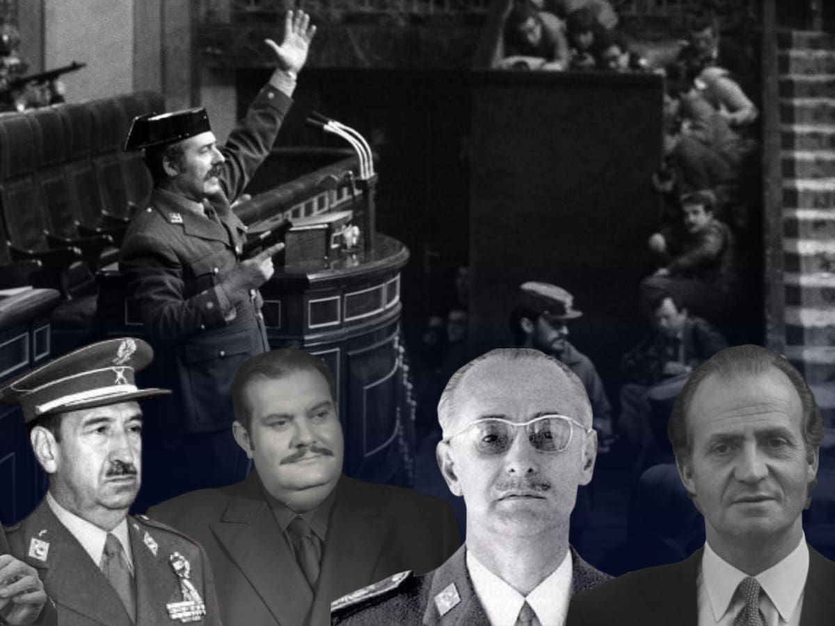 Quién era quién el 23-F: guía para no perderse en los papeles secretos del golpe de Estado