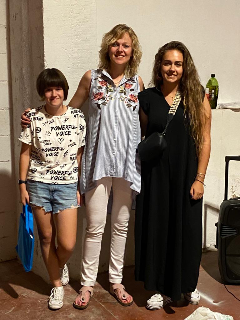 Loreto Uriol, Jennifer Iglesias y Eugenia Gilabert