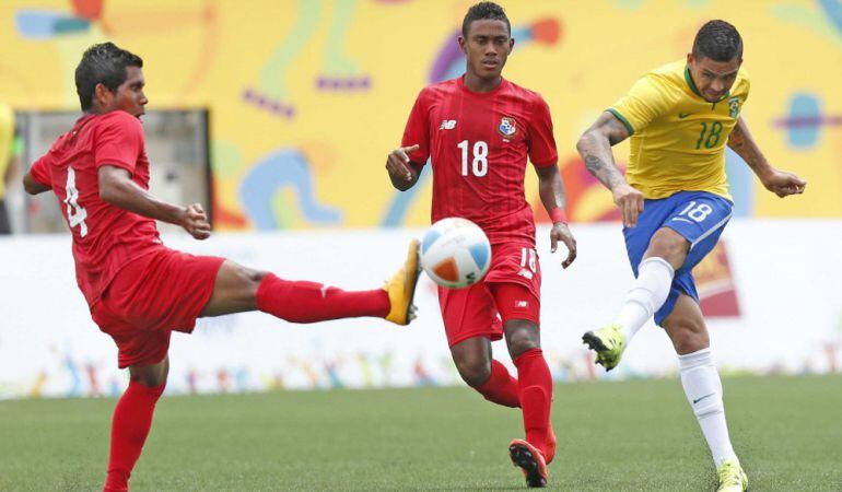 Dos goles de Luciano dieron a Brasil (3-1) el bronce en los últimos Juegos Panaméricanos en 2015