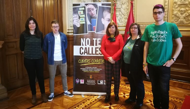 Presentación de la campaña en el Ayuntamiento de Valladolid