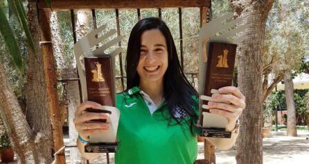 Sonia Gil Quílez, subcampeona de España de Ajedrez y presidenta del Club de Ajedrez de Beniaján (Murcia)