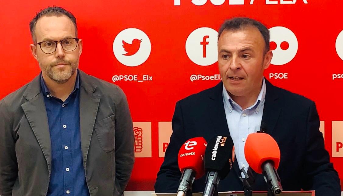 Héctor Díez y Ramón Abad hoy en Elche