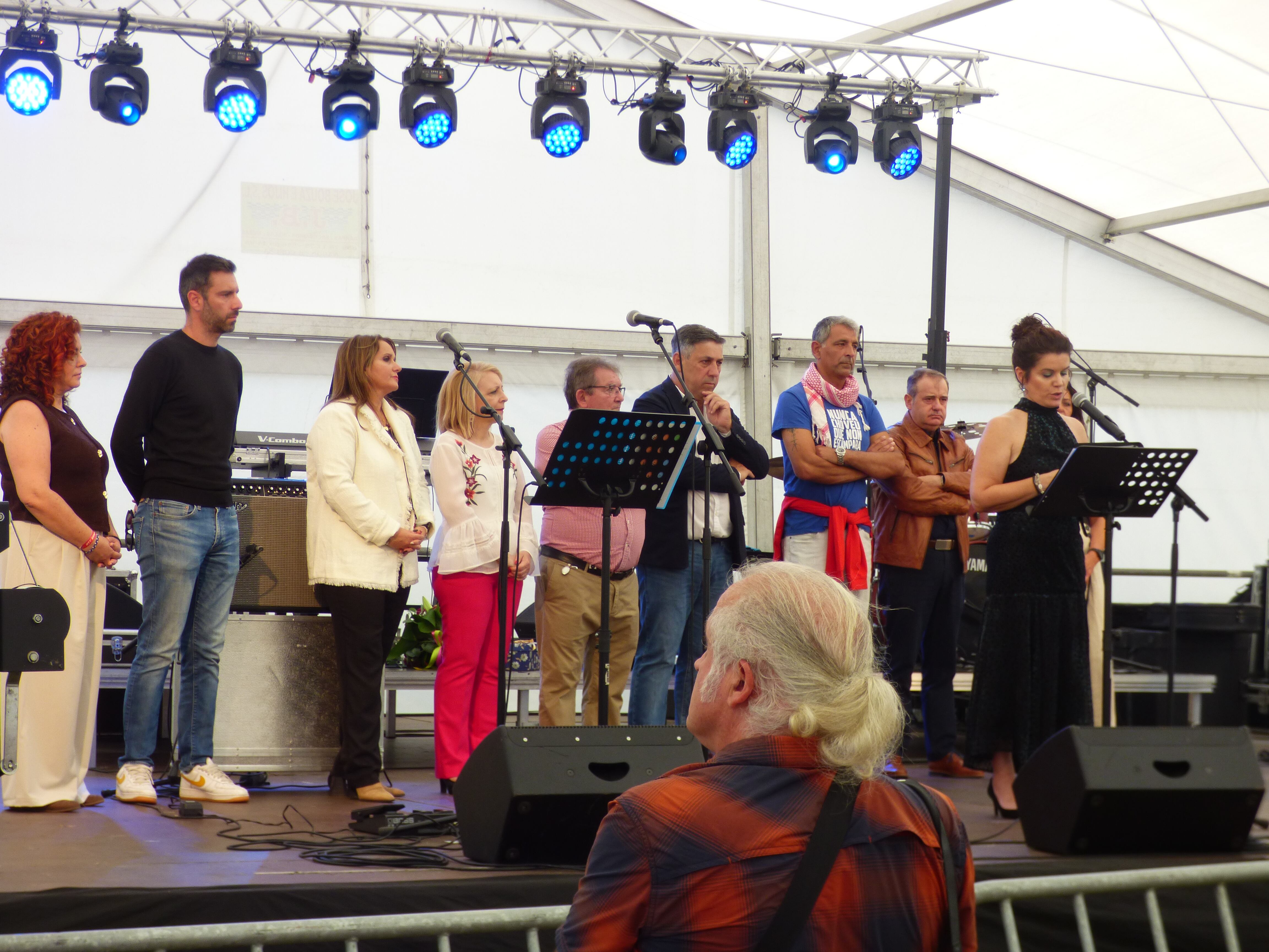 Ada Romero ha leído el pregón de la Festa do Pan (foto: Concello de Neda)