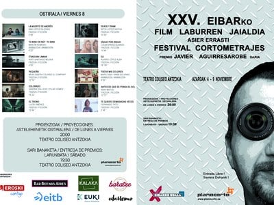 Festival de cortometrajes Asier Errasti de Eibar