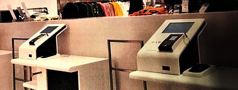 Máquinas instaladas en Zara, según la CIG