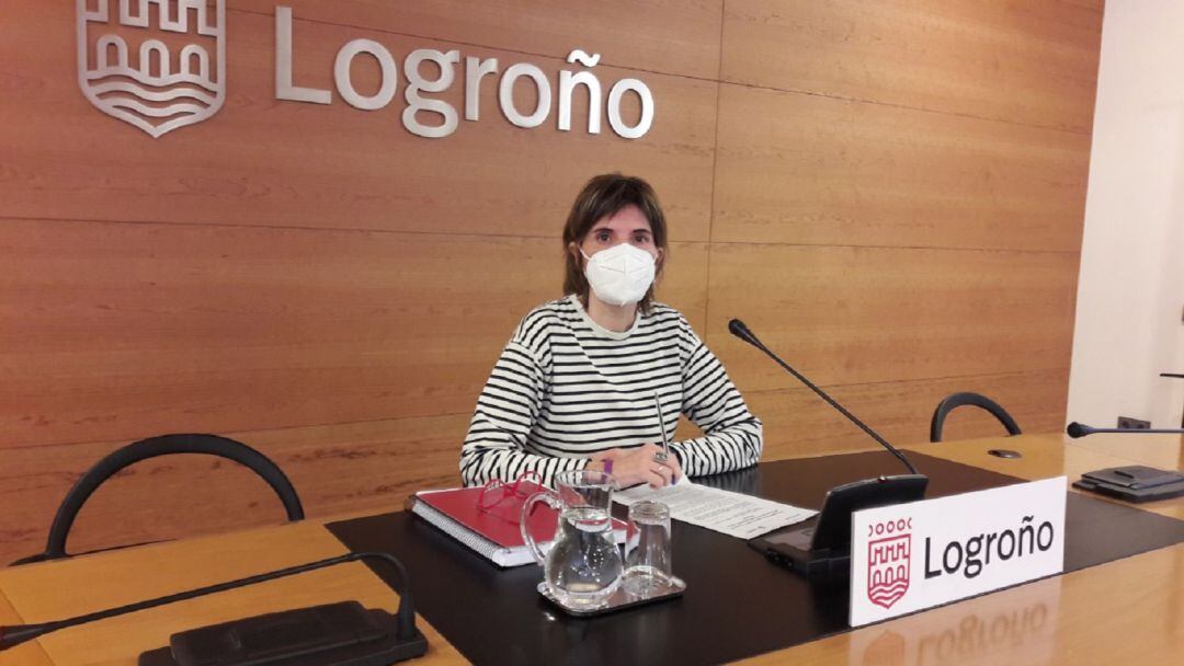 La concejala de Igualdad de Logroño, Eva Tobías 