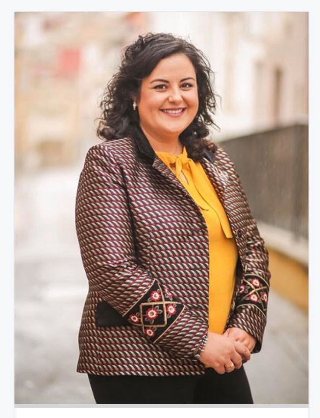 Laura Estevan, alcaldesa de Sax