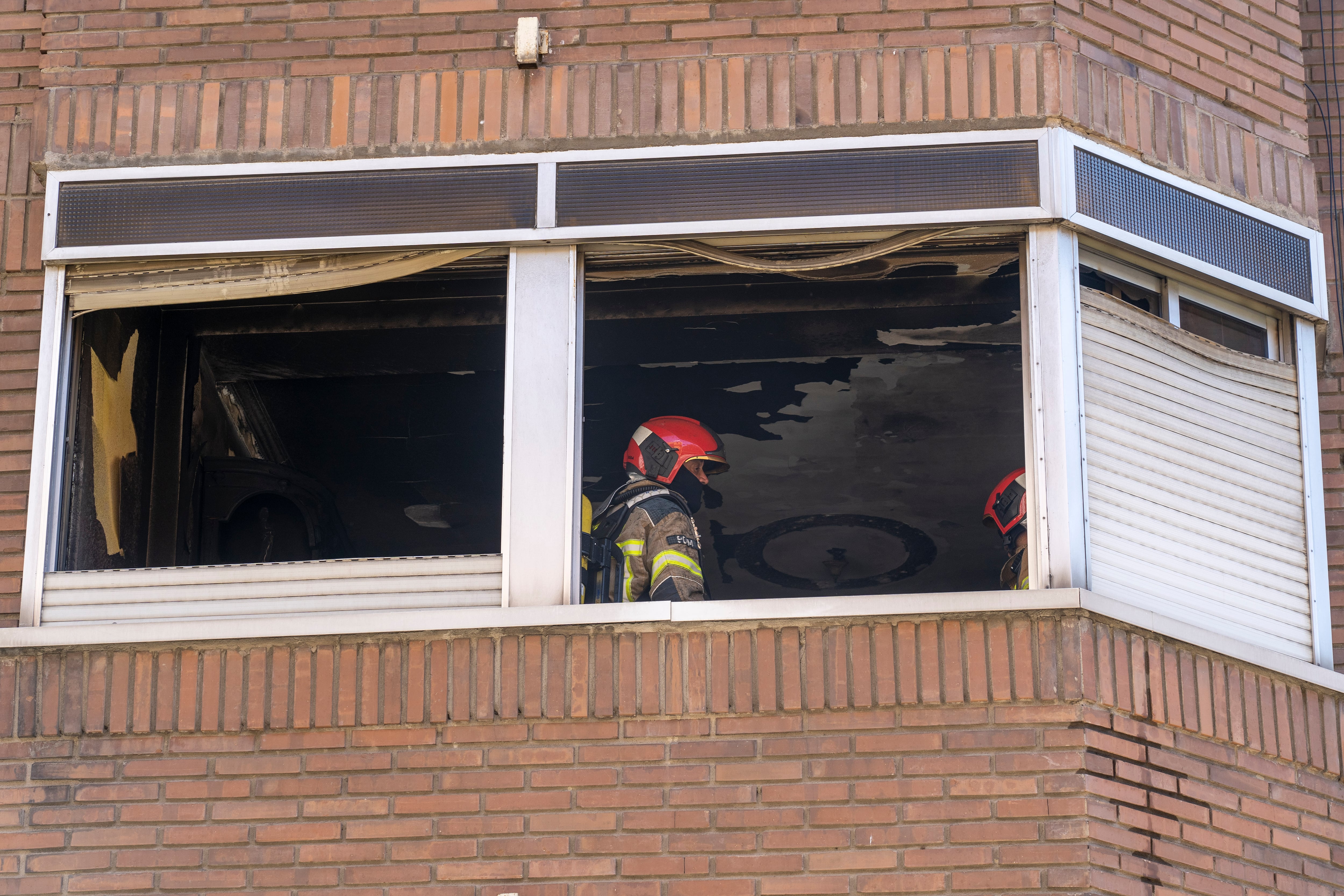Un incendio afecta a una vivienda situada en la calle Puente Colgante de Valladolid