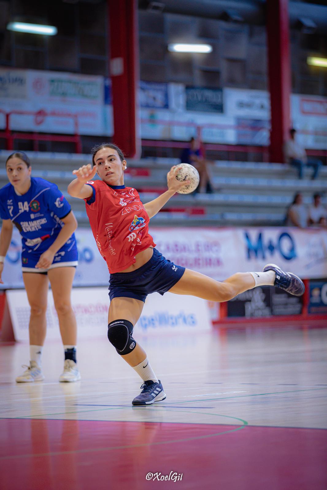 Claudia Kaulback, la nueva extremo derecho del Zonzamas Plus Car Lanzarote.