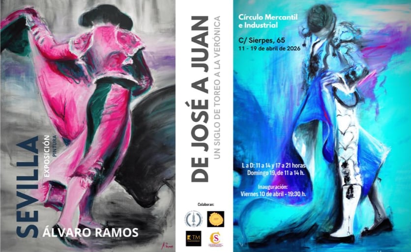 Cartel de la muestra que se podrá visitar en el Mercantil de calle Sierpes hasta el 19 de abril