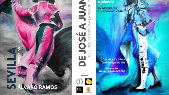 Cartel de la muestra que se podrá visitar en el Mercantil de calle Sierpes hasta el 19 de abril