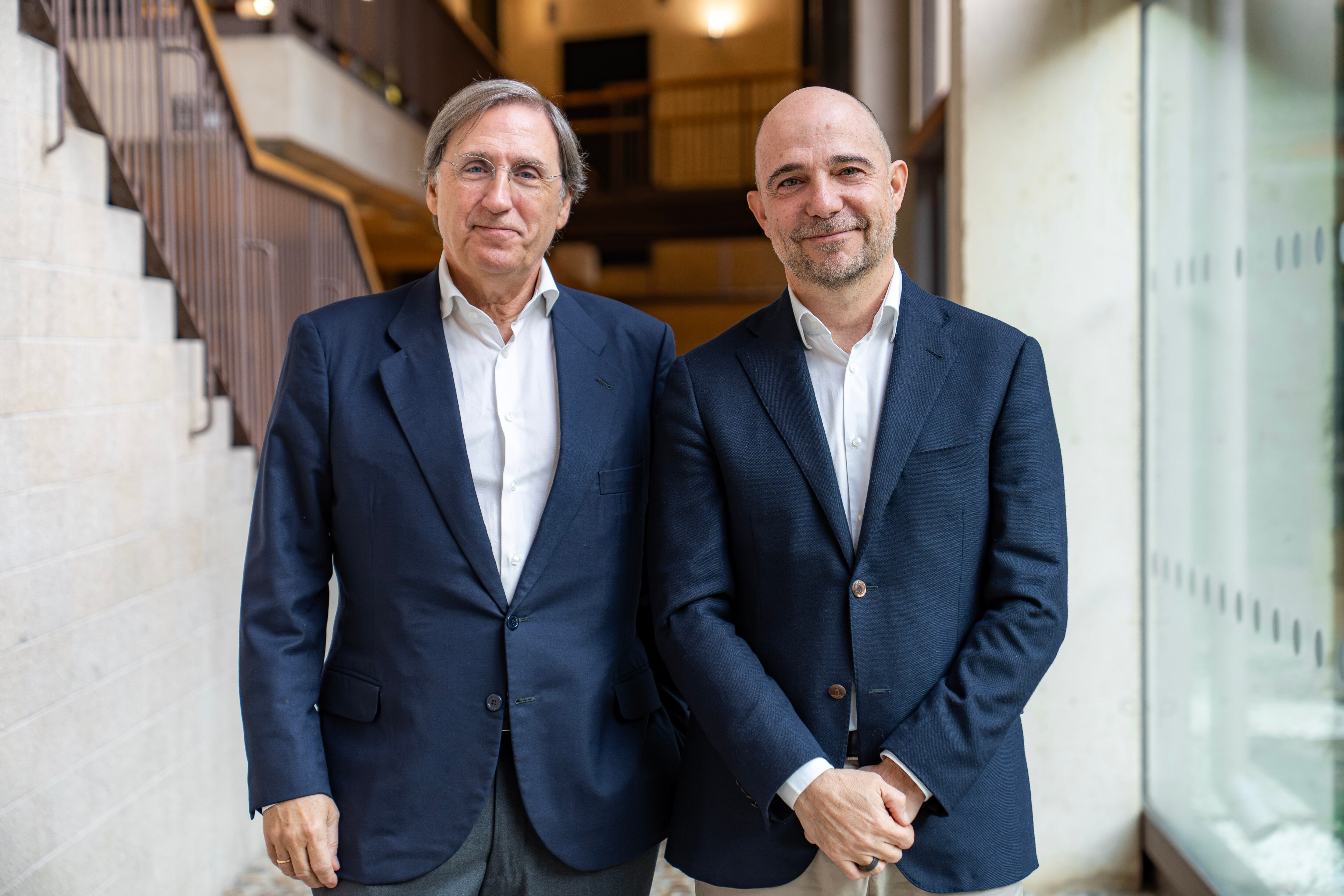 César Vargas (dcha) y Tomás Pascual