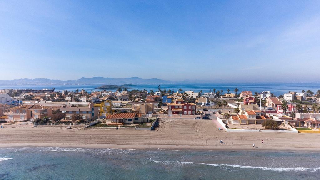 Playa del Pedrucho en La Manga