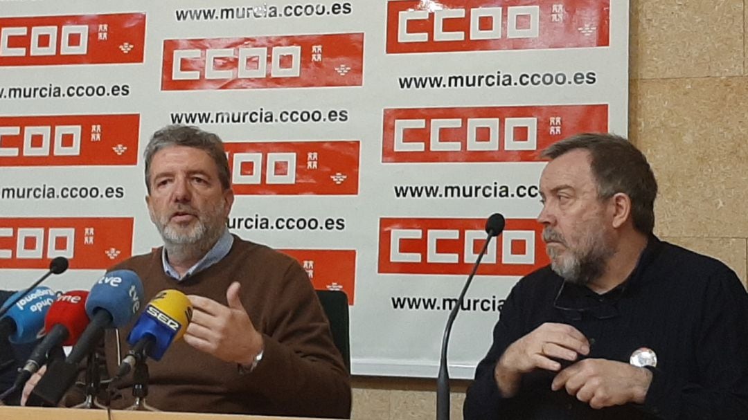 El secretario estatal de la Federación de educación de CCOO, Paco García, habla de las acciones de su sindicato sobre el &quot;veto parental&quot;