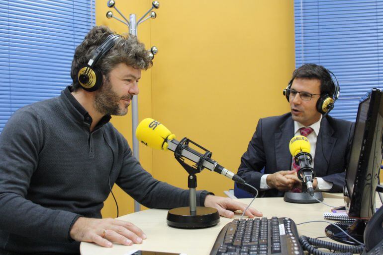 Pablo Heras Casado y el acalde de Granada, Paco Cuenca.