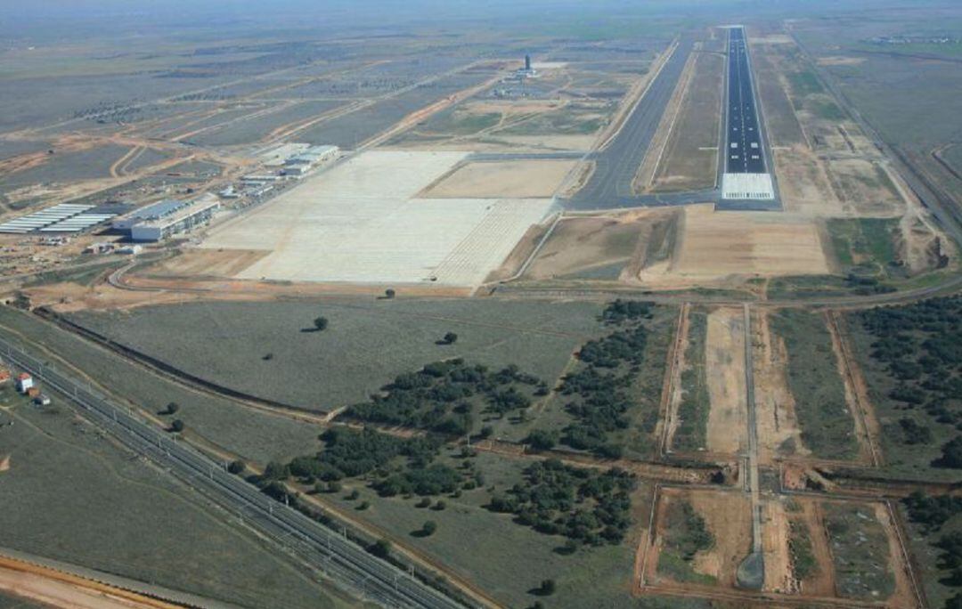 Panorámica aeropuerto de Ciudad Real