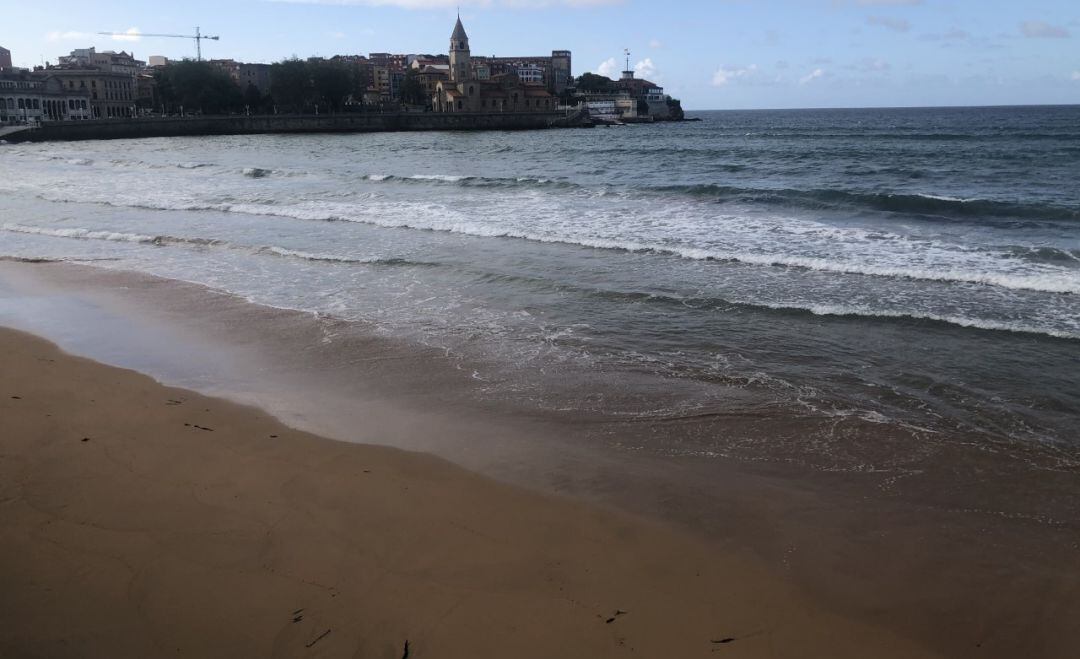Playa de San Lorenzo. 