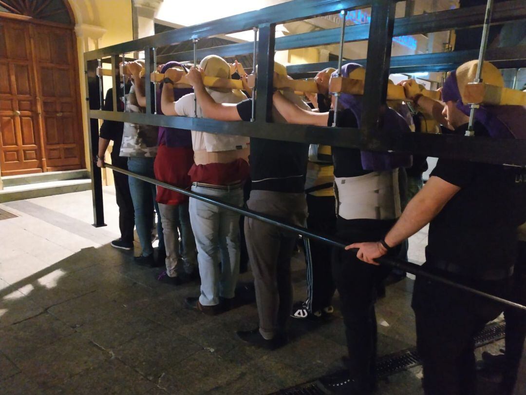 Ensayo de la cuadrilla de La Soledad de Algeciras