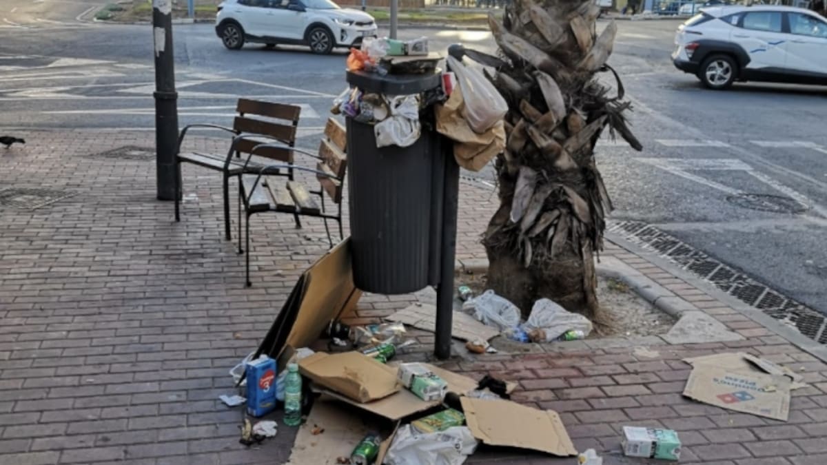 Paloma Valverde, portavoz de la Coordinadora Alicante Limpia: "La ciudad va a peor en materia de limpieza"