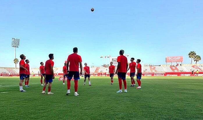 Un calentamiento del Algeciras