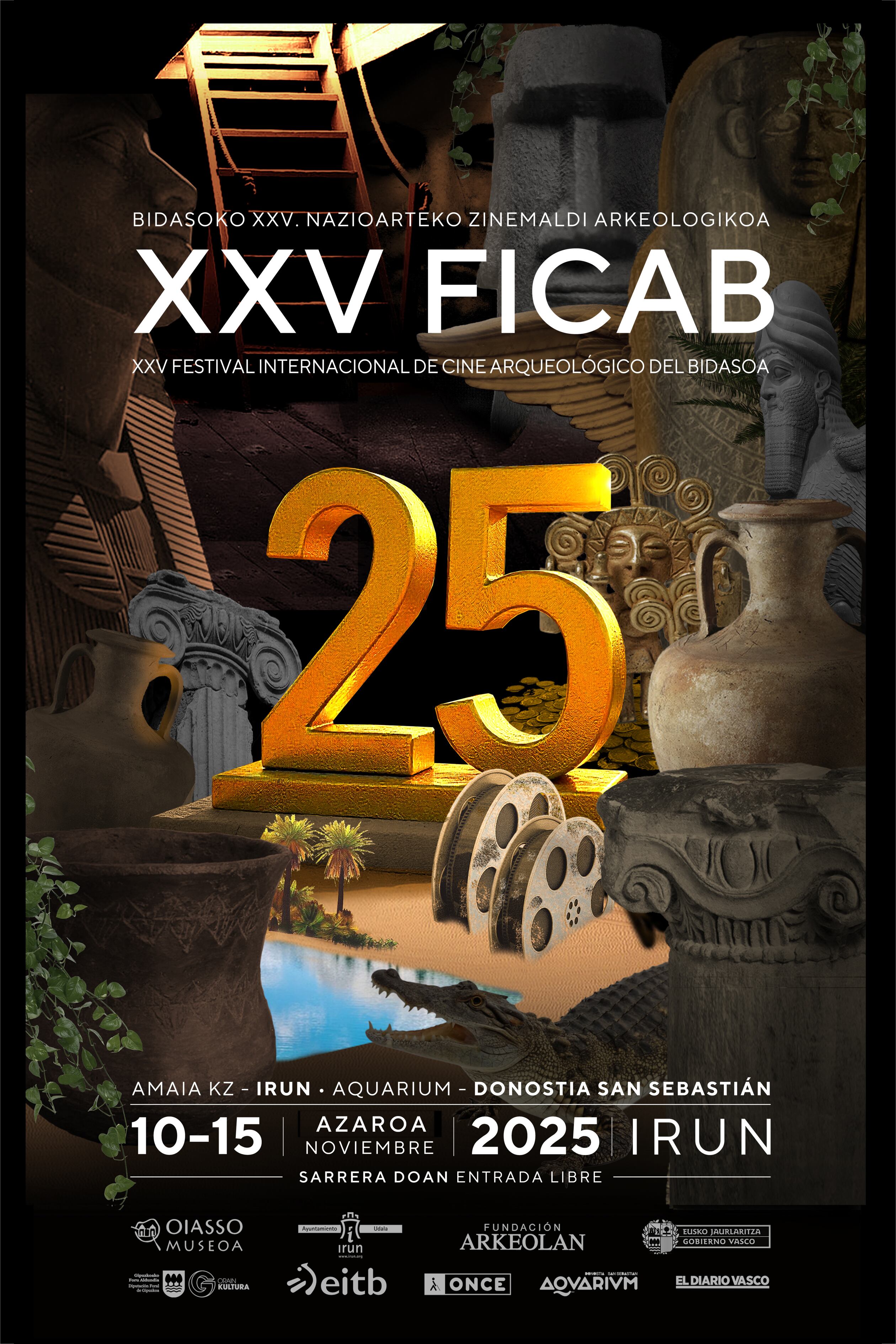 Cartel de la XXV edición de FICAB.
