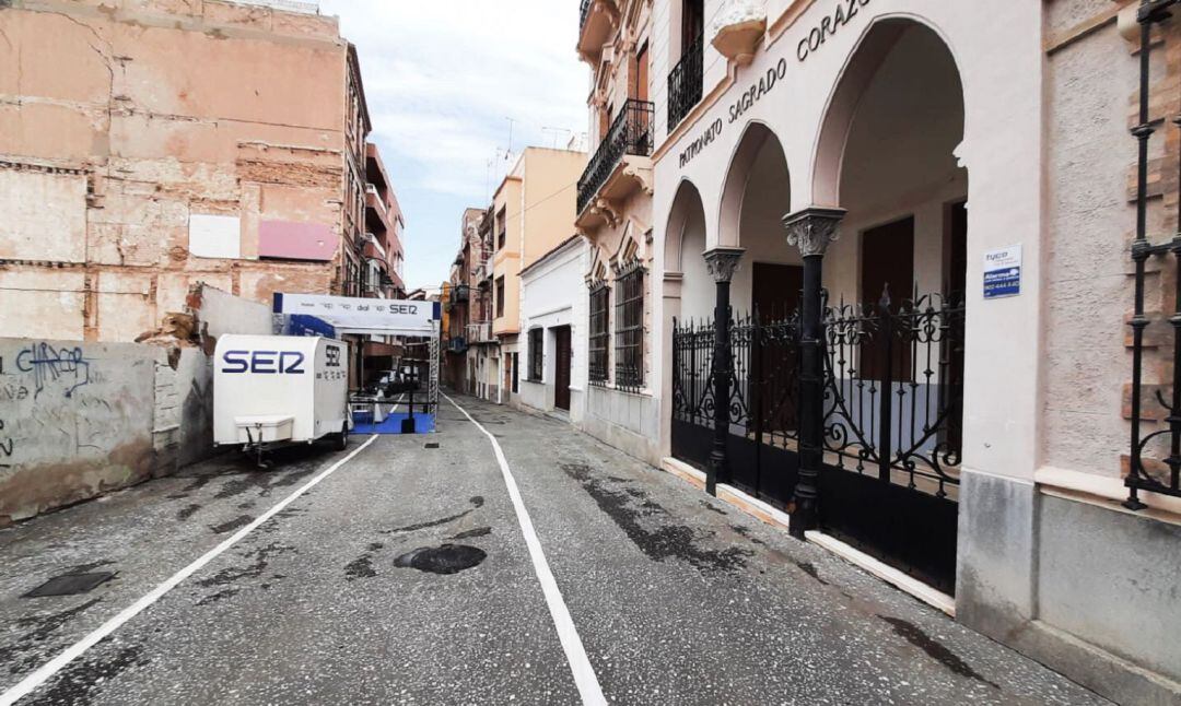 'Hoy por hoy Cartagena' desde la calle Saura