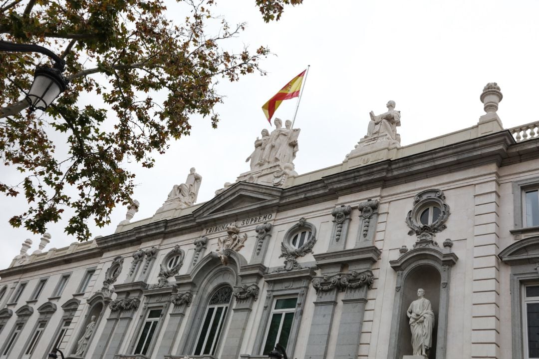 Fachada del edificio del Tribunal Supremo