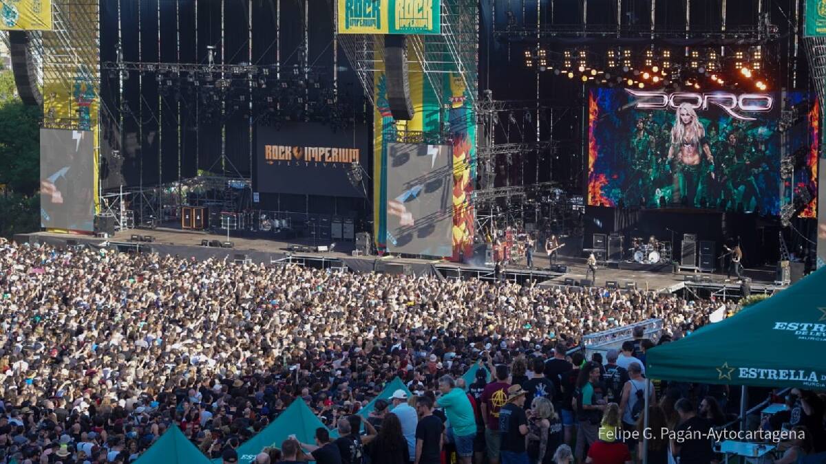 El parque de la cuesta de El Batel se cierra por el comienzo del montaje de la segunda edición del Rock Imperium
