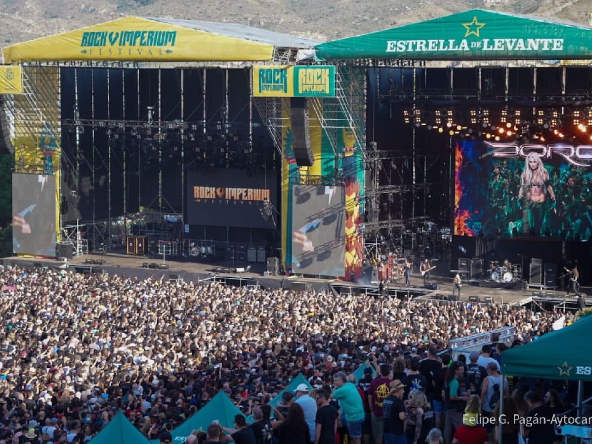El parque de la cuesta de El Batel se cierra por el comienzo del montaje de la segunda edición del Rock Imperium