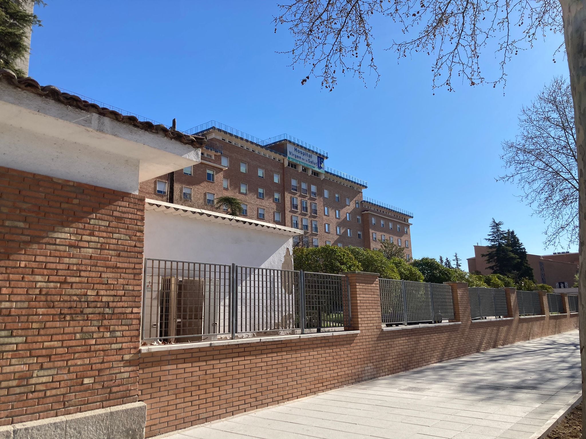 Imagen del ya cerrado Hospital del Virgen de la Salud de Toledo