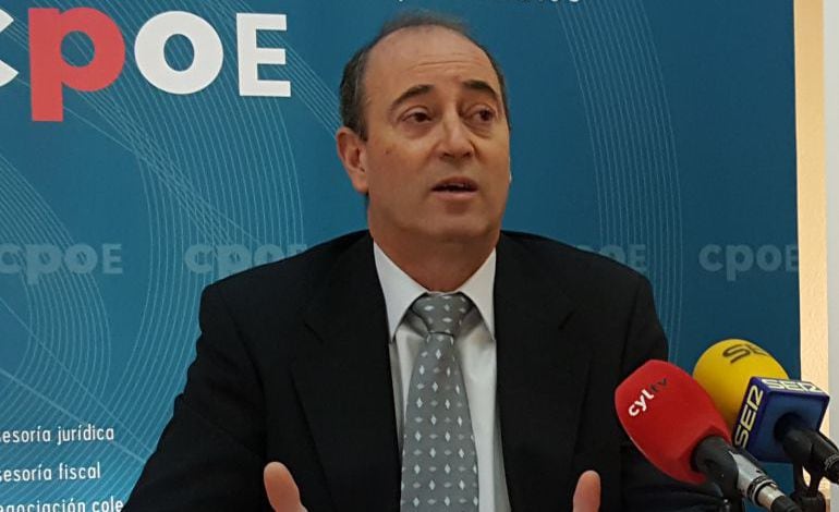 José Ignacio Carrasco es el presidente de la Confederación de Empresarios de Palencia