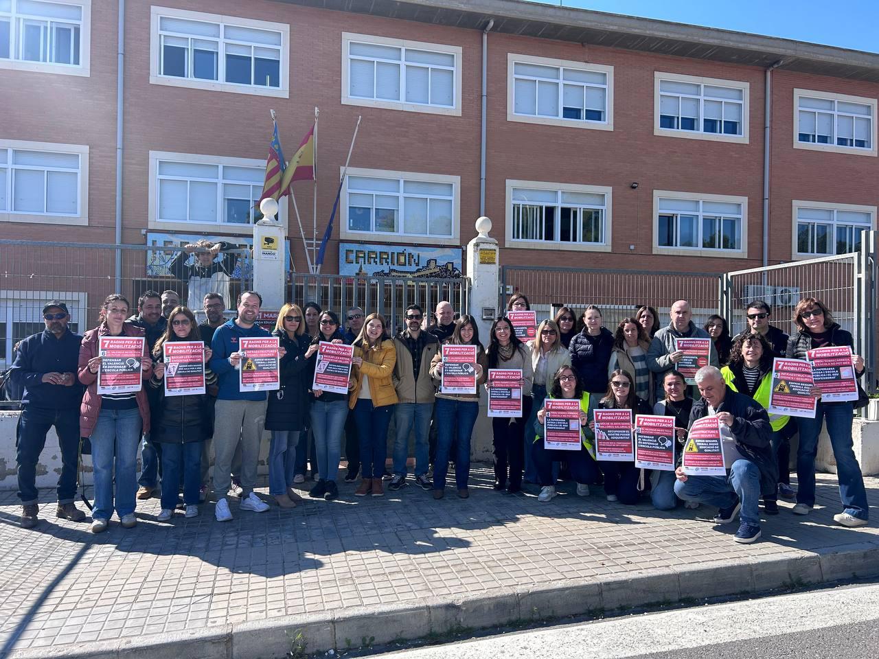 Protesta del martes 24 de marzo