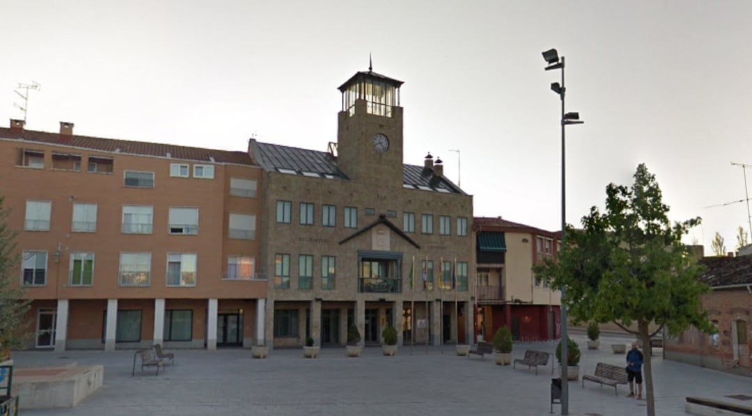 Plaza Mayor de La Cistérniga (Valladolid)